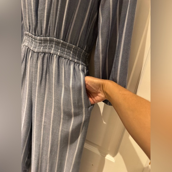 Abercrombie Kids Striped Long Sleeve Jumpsuit – Juniors Size 13/14 (NWT) - Picture 5 of 15